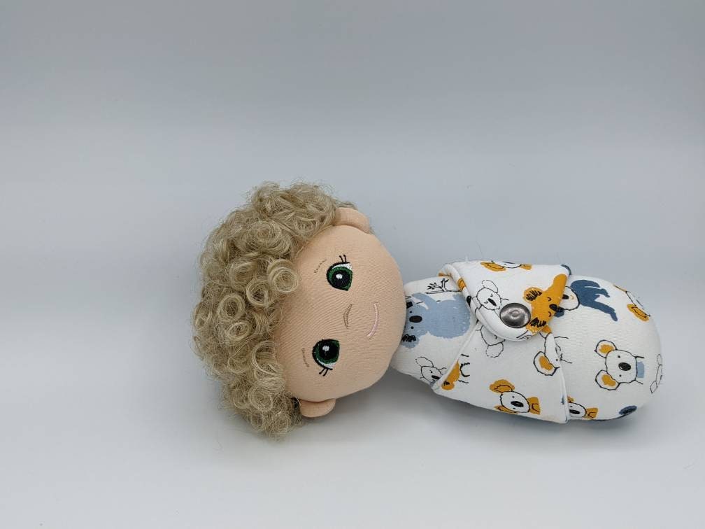 10" doll, toddler gift, soft doll. Ready to ship