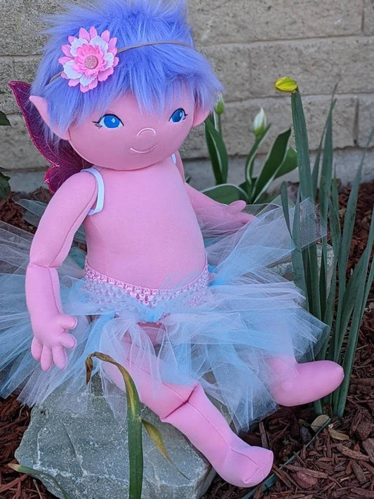 Fairy/elf plush doll 21"
